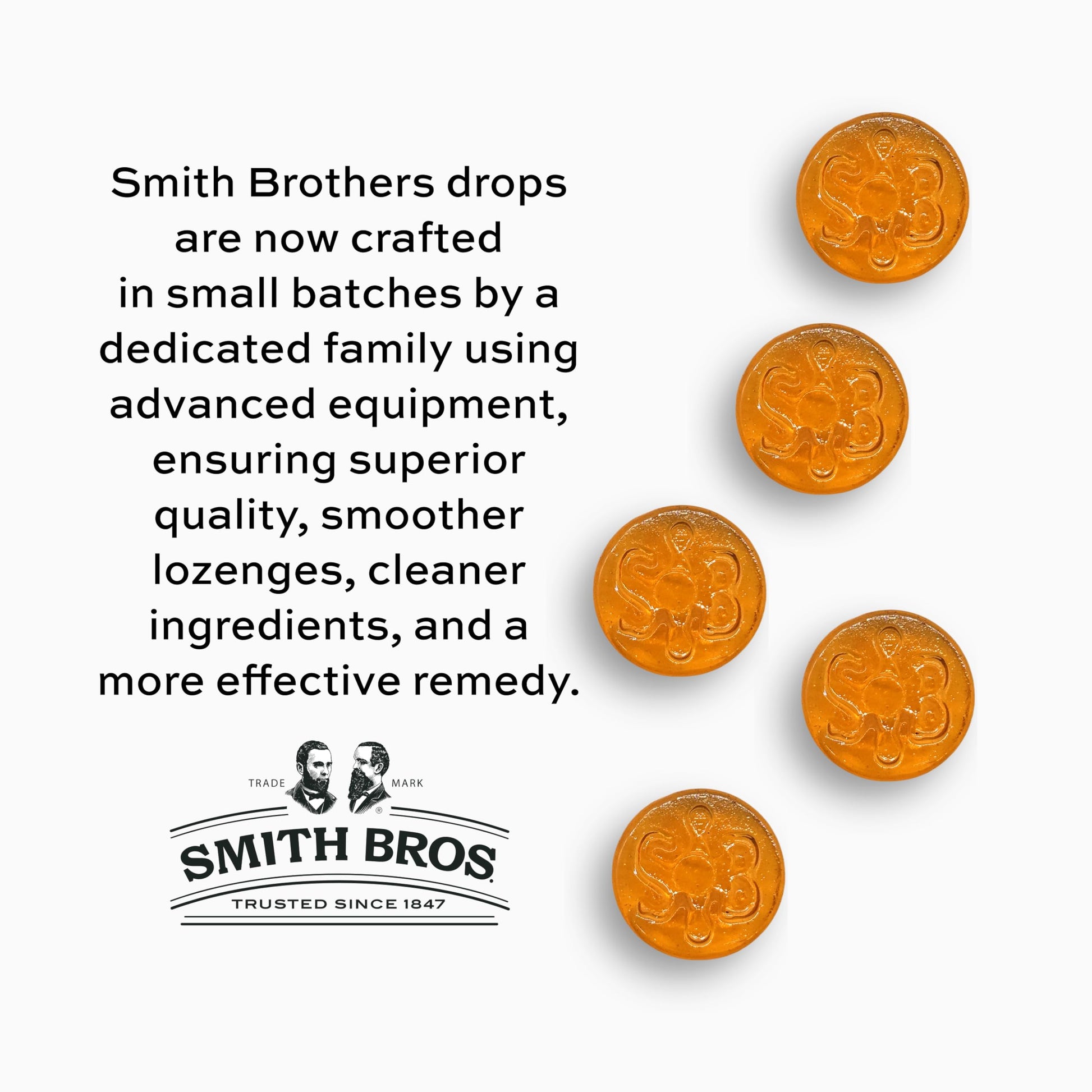 Sore Throat Lozenges with Pectin by Smith Brothers (Warming Apple Pie, 90 Count): Vintage Candy Throat Drops - The Original American Cough Drop Smith Bros. buy supplements Au