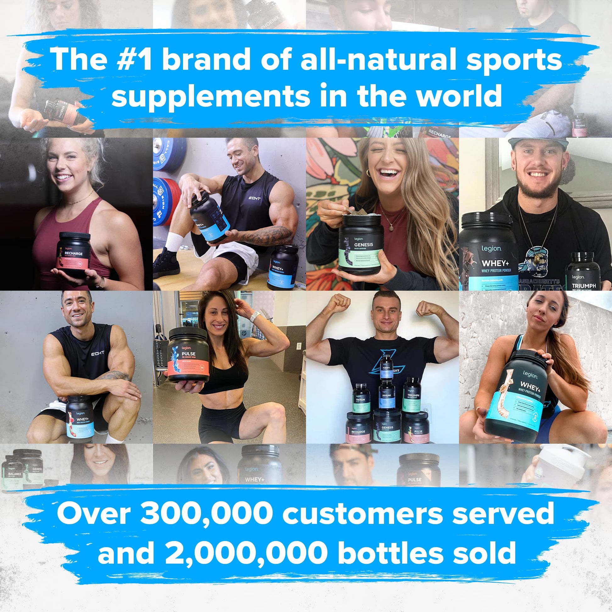 Legion Recharge Post Workout Supplement - All Natural Muscle Builder & Recovery Drink LegionBuy Supplements Australia