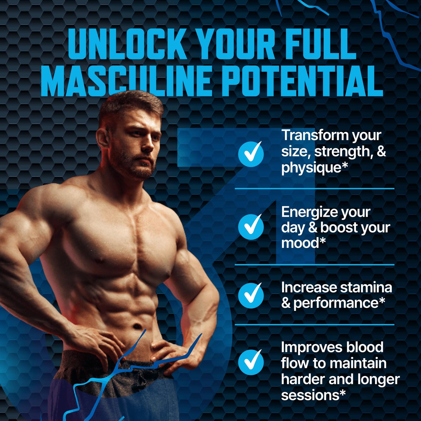 Testosterone Booster Gummies, Male Enhancing Supplement, Add 2 in” Enlargement Gummies for Men , Male Enhancement Chews Energy, Strength, Stamina, Endurance, Performance, Natural Blue Berry Chews Sapir's NutritionBuy Supplements Australia