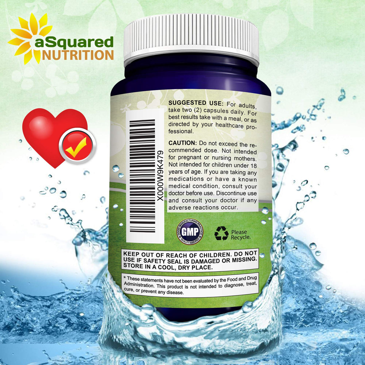 aSquared Nutrition Purified Omega 7 Fatty Acids-200 Capsules from Natural Sea Buckthorn aSquared NutritionBuy Supplements Australia