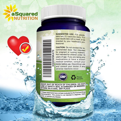 aSquared Nutrition Purified Omega 7 Fatty Acids-200 Capsules from Natural Sea Buckthorn aSquared NutritionBuy Supplements Australia