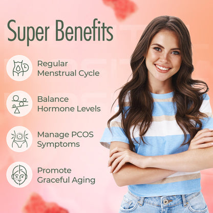 OMNICOAST GOODS, OCG Myo-Inositol & D-Chiro Inositol Gummies with Ashwagandha | PCOS Support | Ovulation & Mood Support, 40:1 Ratio Inositol for Hormone Balance, Sugar-Free, Non-GMO (60 Gummies) OMNICOAST GOODS, OCGBuy Supplements Australia