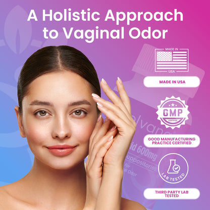 Pelvana Boric Acid Suppositories for Women - 60 Count - 600mg Boric Acid Capsules for Vaginal Odor Use PelvanaBuy Supplements Australia
