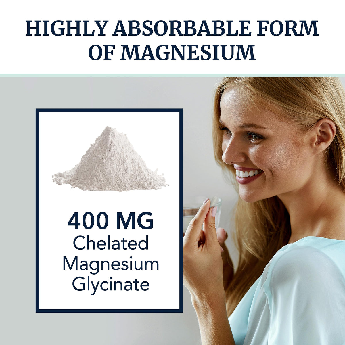 Magnesium Glycinate 400mg | Chelated Bisglycinate for Muscle Relaxation, Bones Nobi NutritionBuy Supplements Australia