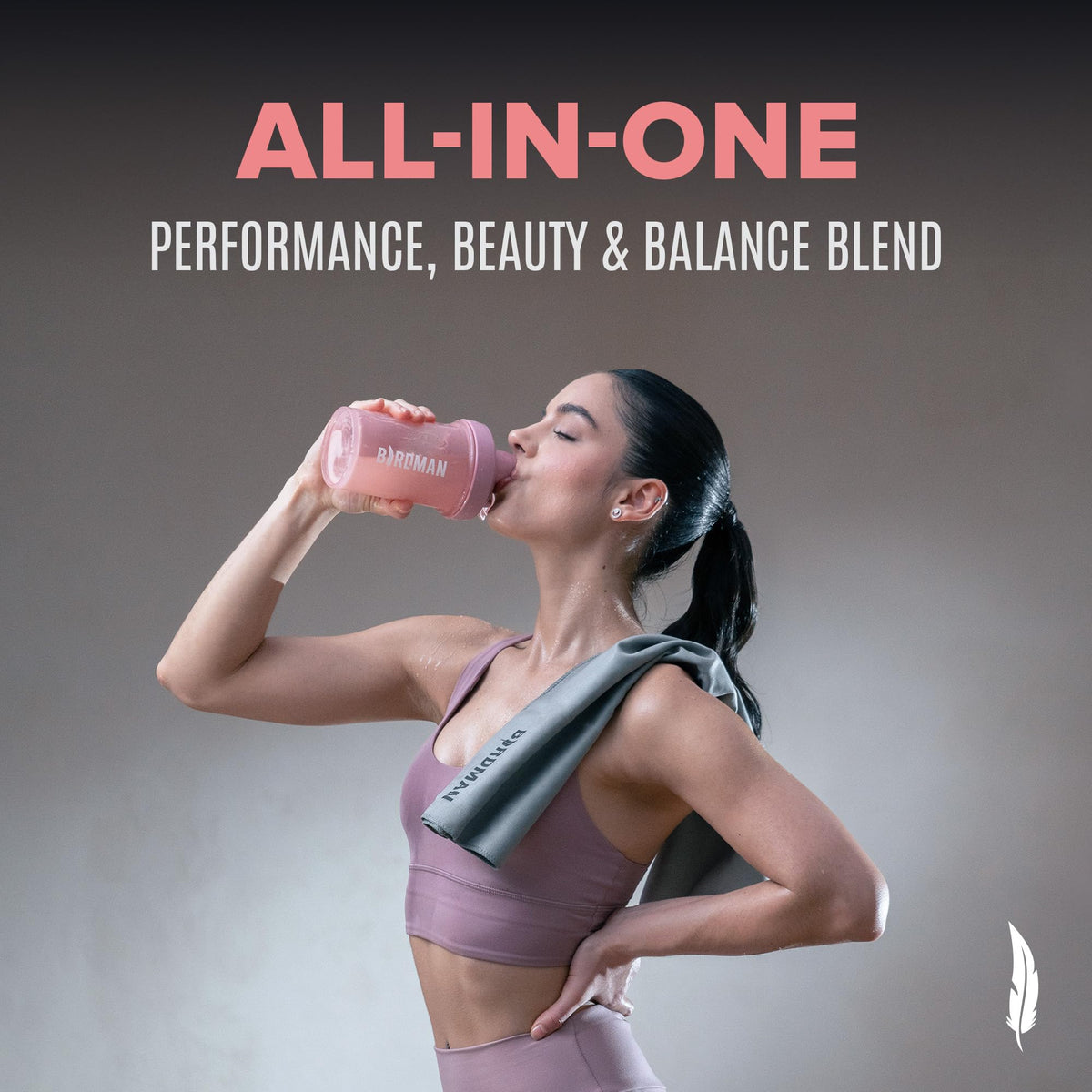 BIRDMAN Creatine for Women | Creatine Monohydrate Powder with Myo & D-Chiro Inositol, Hyaluronic Acid, Zinc, Electrolytes and Vitamins | Sugar Free, Pink Lemonade | 30 Servings BIRDMANBuy Supplements Australia