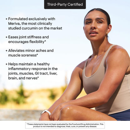 THORNE - Curcumin Phytosome 1000 mg (Meriva) - Clinically Studied, High Absorption - Supports Healthy Inflammatory Response in Joints, Muscles, GI Tract, Liver, Brain & Nerves* - 60 Servings THORNEBuy Supplements Australia