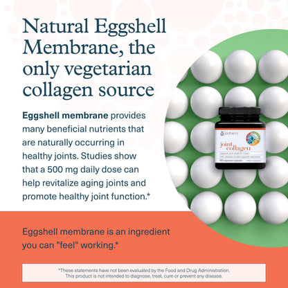 Youtheory Joint Collagen - Vegetarian Collagen Supplement with NEM Eggshell Membrane & Boswellia Extract - Dairy, Soy & Gluten Free - 60 Vegetarian Capsules YoutheoryBuy Supplements Australia