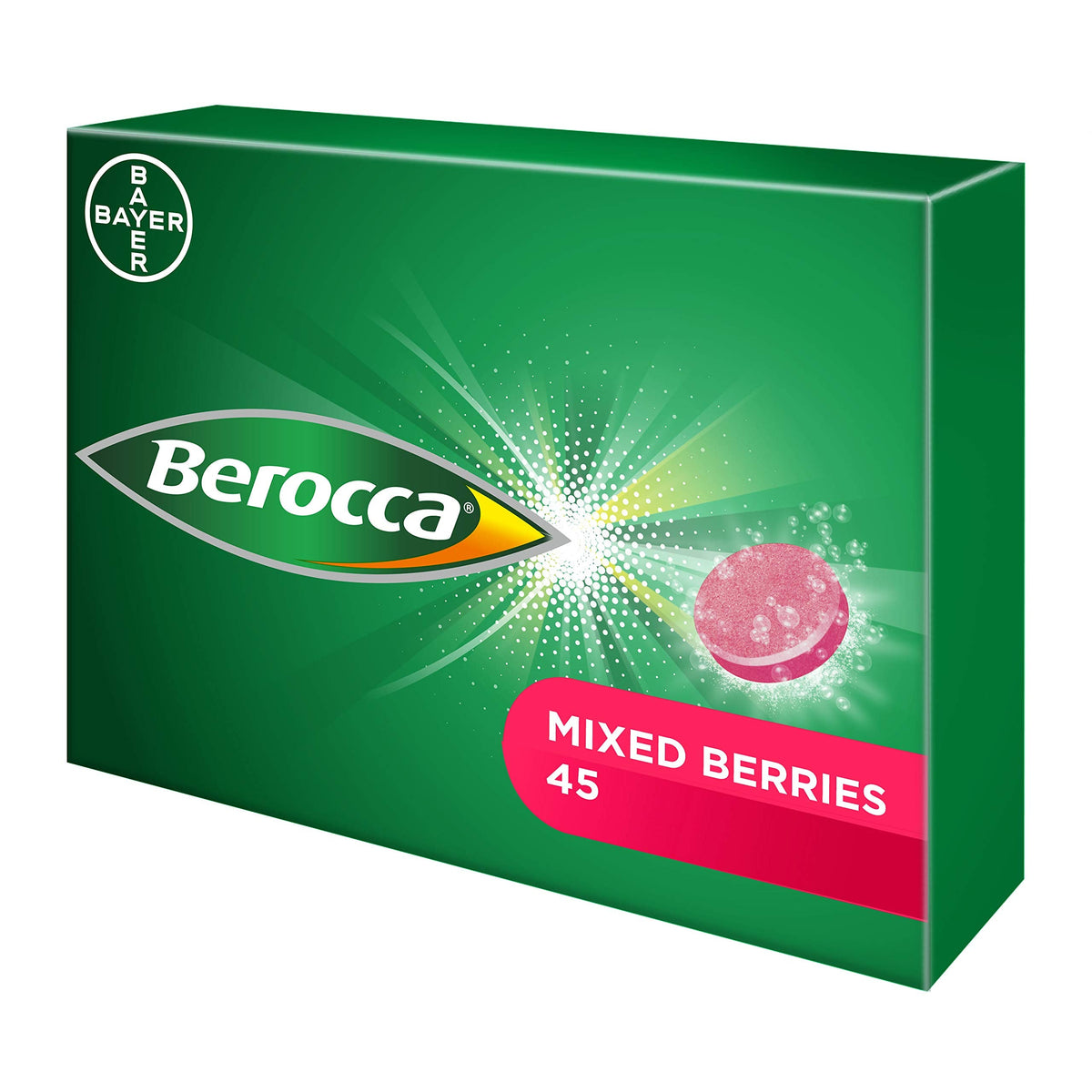 Berocca Vitamin C Effervescent Tablets, with Magnesium, Vitamin B12 and Vitamin B BeroccaBuy Supplements Australia