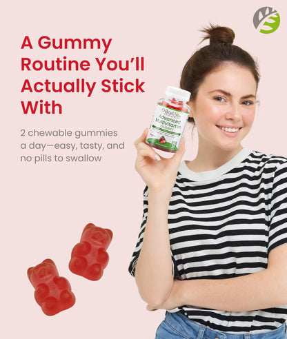 BariSlim Advanced Bariatric Multivitamin Gummies - Specially Formulated Bariatric Vitamins for Patients After Weight Loss Surgery BariSlim