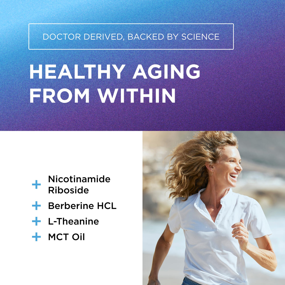 DR. EMIL NUTRITION NAD+ Boost - Nicotinamide Riboside Supplement for Longevity, Healthy Aging & Cellular Regeneration - NAD Supplement with with Berberine, L-Theanine & Niacin - 30-Day Supply DR. EMIL NUTRITIONBuy Supplements Australia