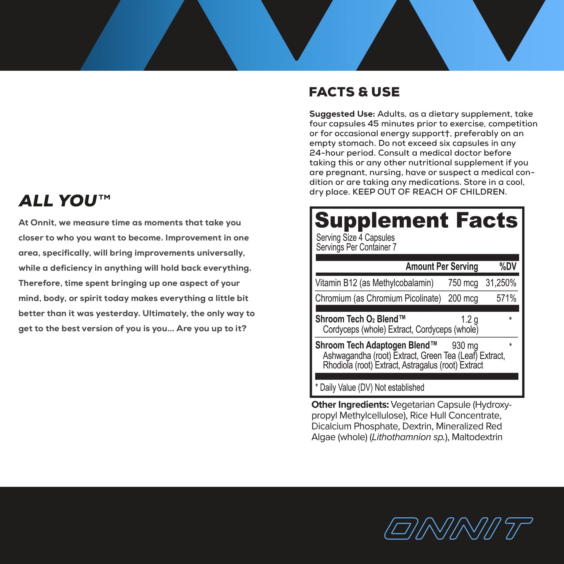 Onnit Shroom Tech SPORT: Clinically Studied Preworkout Supplement with Cordyceps ONNITBuy Supplements Australia