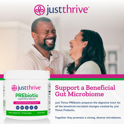 Just Thrive PREbiotic Powder - Digestive and Immune Support Supplement, 150 g Just ThriveBuy Supplements Australia