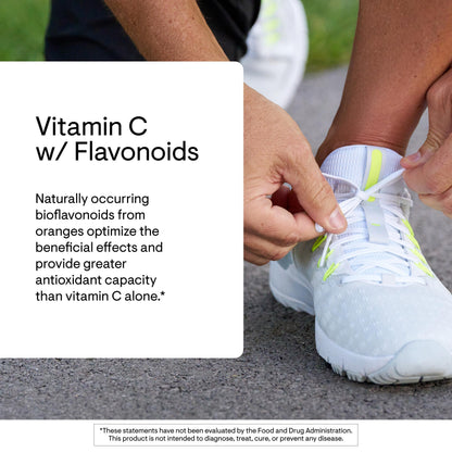 THORNE - Vitamin C 500 mg - Blend of Vitamin C and Citrus Bioflavonoids from Oranges - Supports Immune System, Cellular Energy Production & Collagen Production* - Third-Party Certified - 90 Servings THORNEBuy Supplements Australia