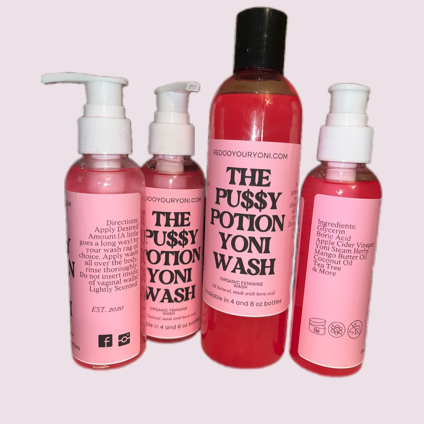 Mango Butter Yoni Wash with boric acid
