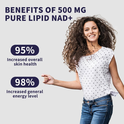 Women's NAD Liquid Supplement, Pure 500mg Liposomal NAD - Cell Regeneration，Energy Support, Vegan,Sugar Free，Additives Free HudetexBuy Supplements Australia