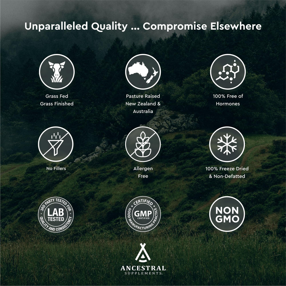 Ancestral Supplements Grass Fed Beef Bone and Marrow Supplement, Bone, Skin, Oral Health, and Joint Care Supplements Promote Whole Ancestral SupplementsBuy Supplements Australia