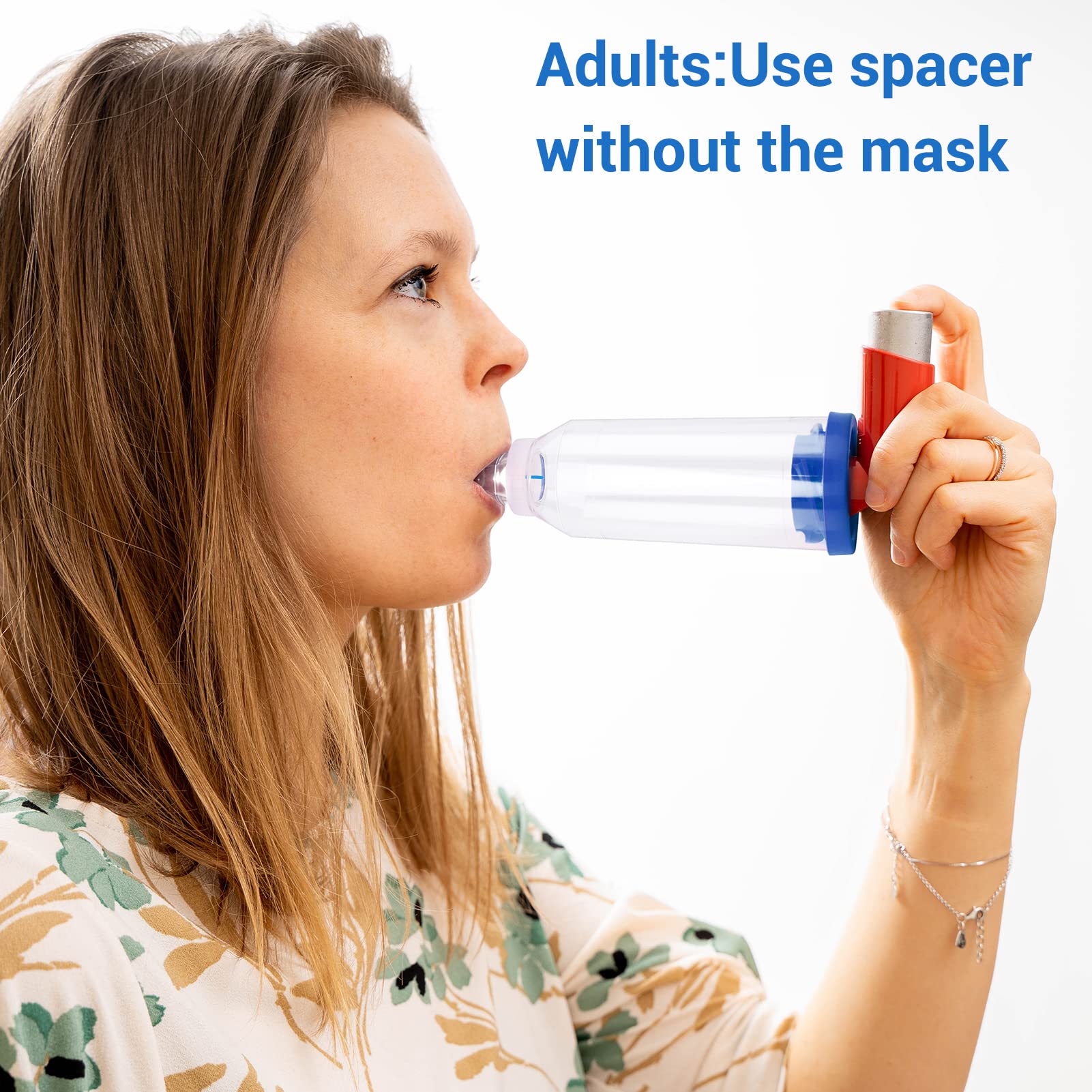 Fivepropy Handheld Spacer for Kids and Adults Includes Child Mask & Adult Blue FivepropyBuy Supplements Australia