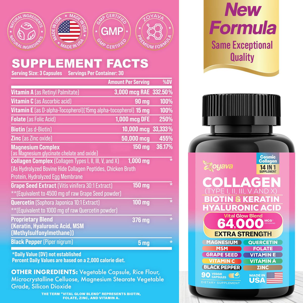 Zoyava Sea Moss 16-in-1 and Collagen 14-in-1 Bundle ZoyavaBuy Supplements Australia