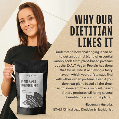 EXALT Vegan Protein Powder - 100% Plant-Based – Gluten Free - Keto Friendly EXALTBuy Supplements Australia
