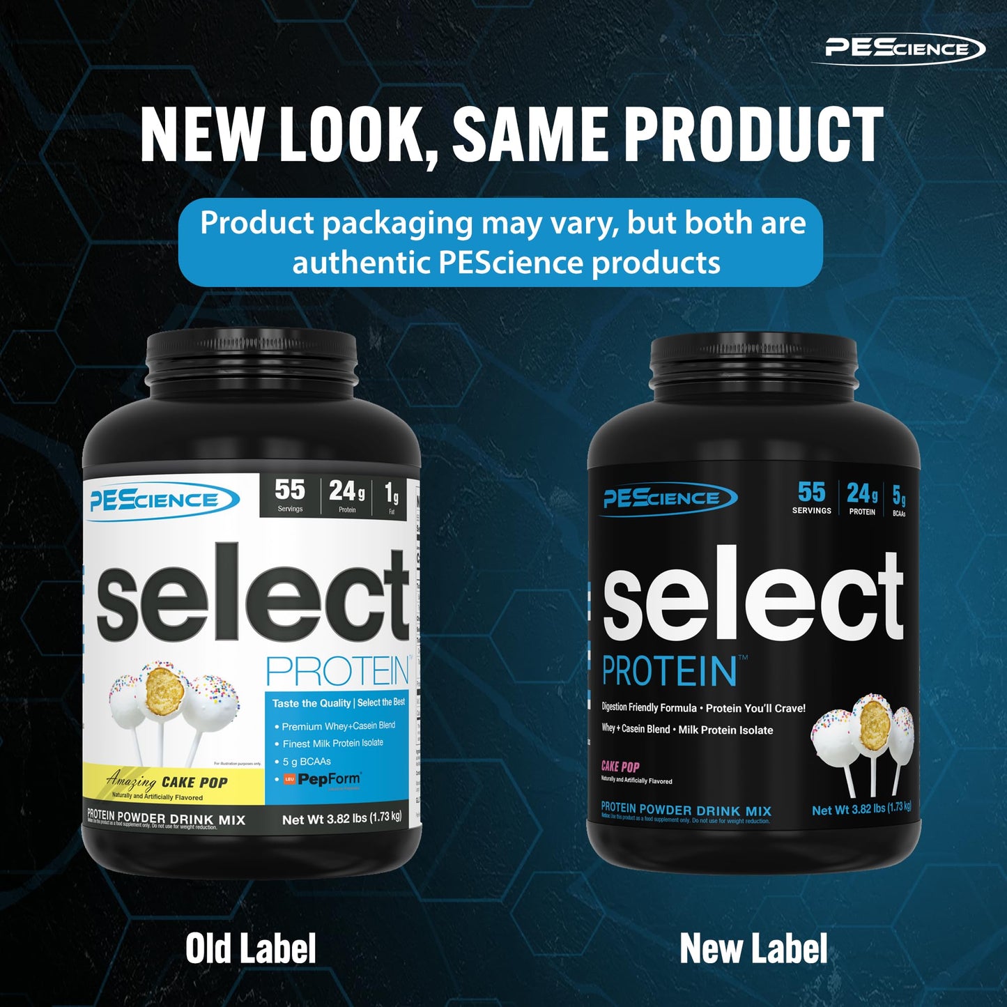 PEScience Select Low Carb Protein Powder, Cake Pop, 27 Serving, Keto Friendly PEScienceBuy Supplements Australia