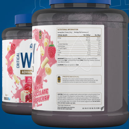 Applied Nutrition Critical Whey Protein Powder 2kg - High Protein Powder, Protein Milkshake Applied NutritionBuy Supplements Australia