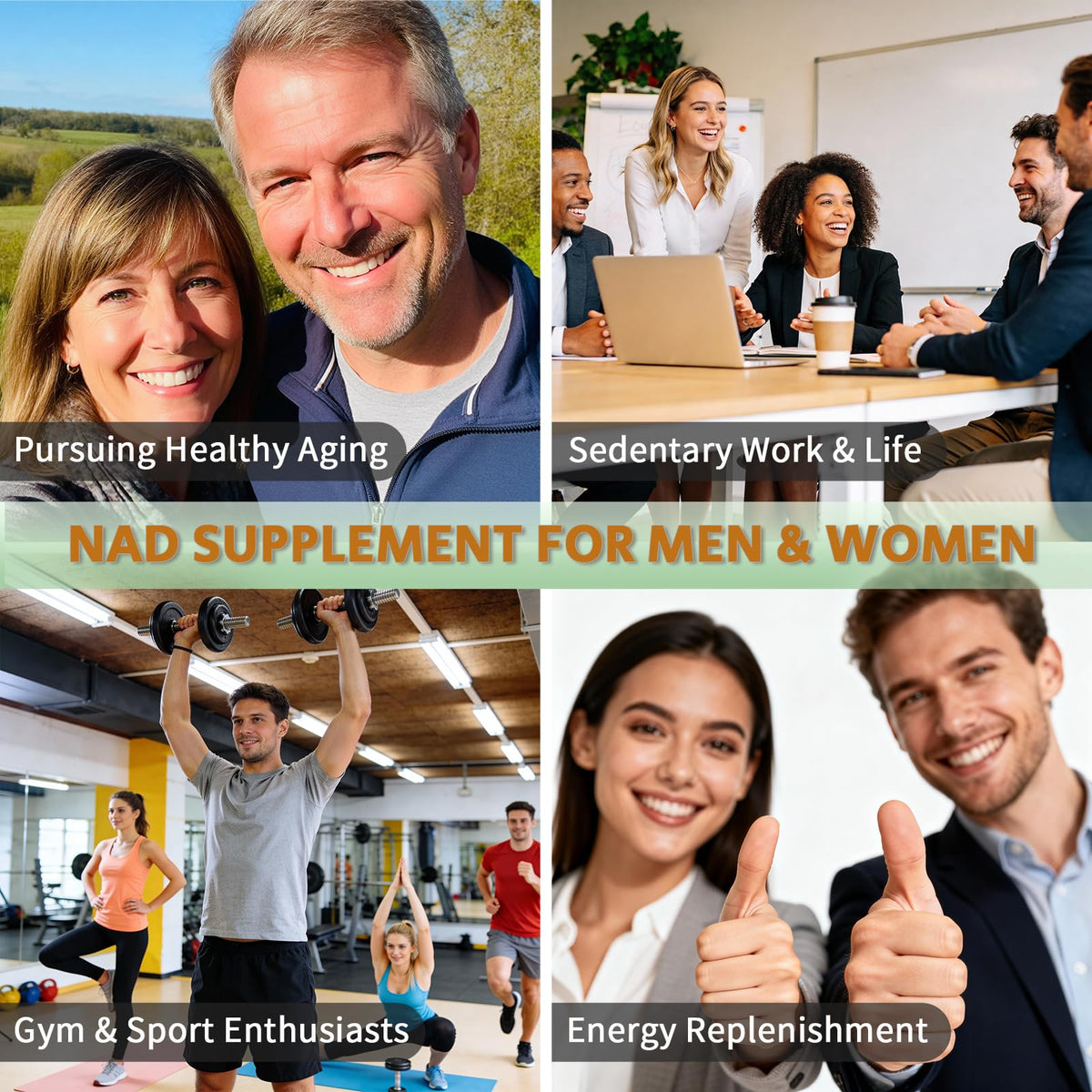 YMINGKJ NAD+ Supplement with Resveratrol 1200mg – Nicotinamide Adenine Dinucleotide & Trans-Resveratrol 50mg, Anti-Aging Cellular Energy & Metabolism Support, 60 Vegetarian Capsules (30 Servings) YMINGKJBuy Supplements Australia