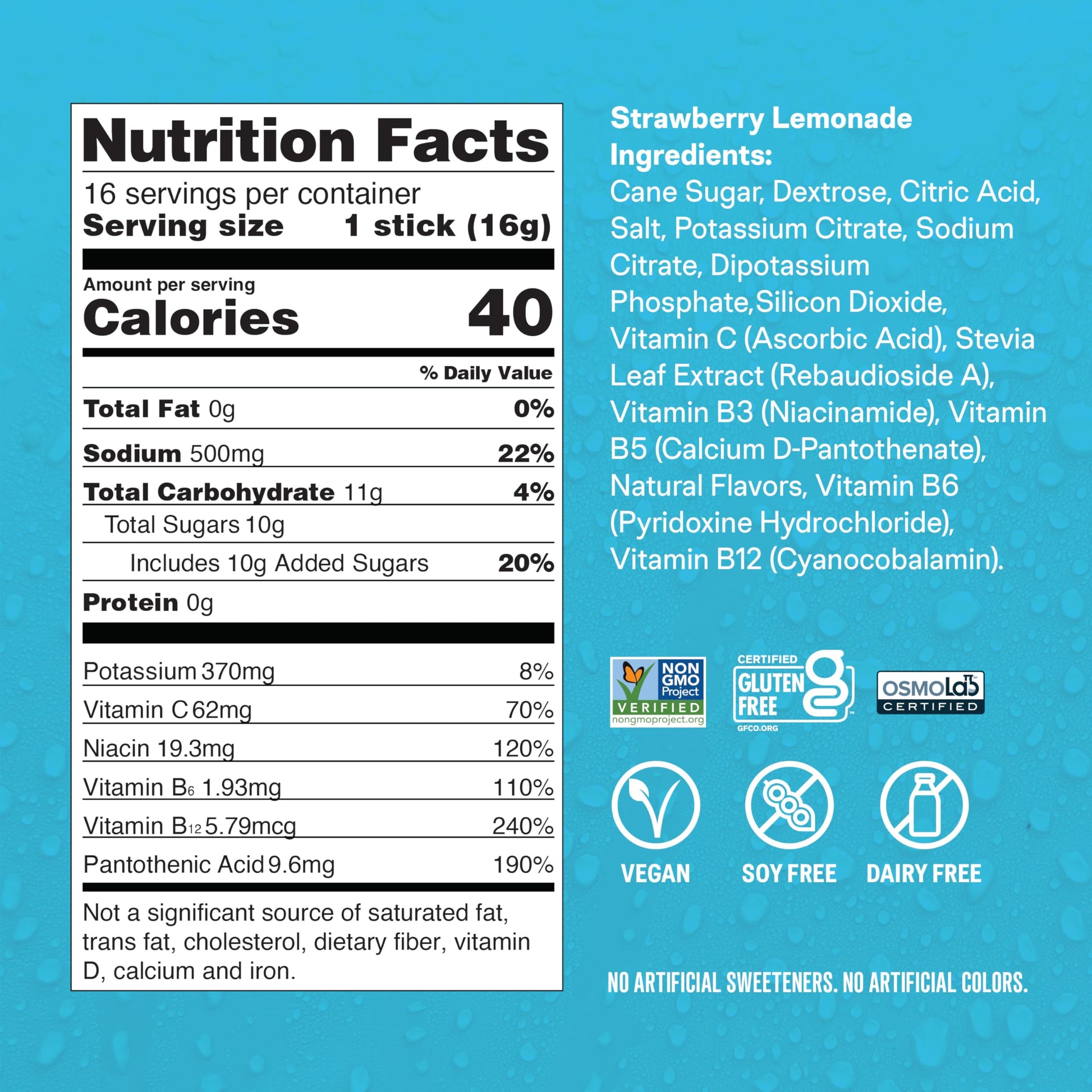 Liquid I.V.® Hydration Multiplier - Strawberry Lemonade | Electrolyte Powder Drink Mix | 3 Pack (48 Servings) Liquid I.V.Buy Supplements Australia