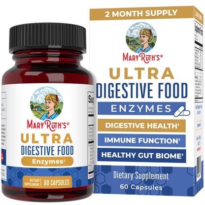 MaryRuth Organics Ultra Digestive Enzymes Capsules | Up to 2 Month Supply | Supplement for Gut Health Support | Digestion & Immune Support MARYRUTH'S canada supplements