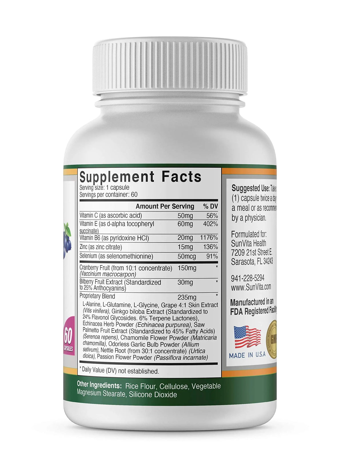 SunVita Health - Bladder Balance® - Bladder Control for Women • Bladder Issues Such as Urinary Frequency, Urgency and Urinary Tract Issues! SunVita HealthBuy Supplements Australia