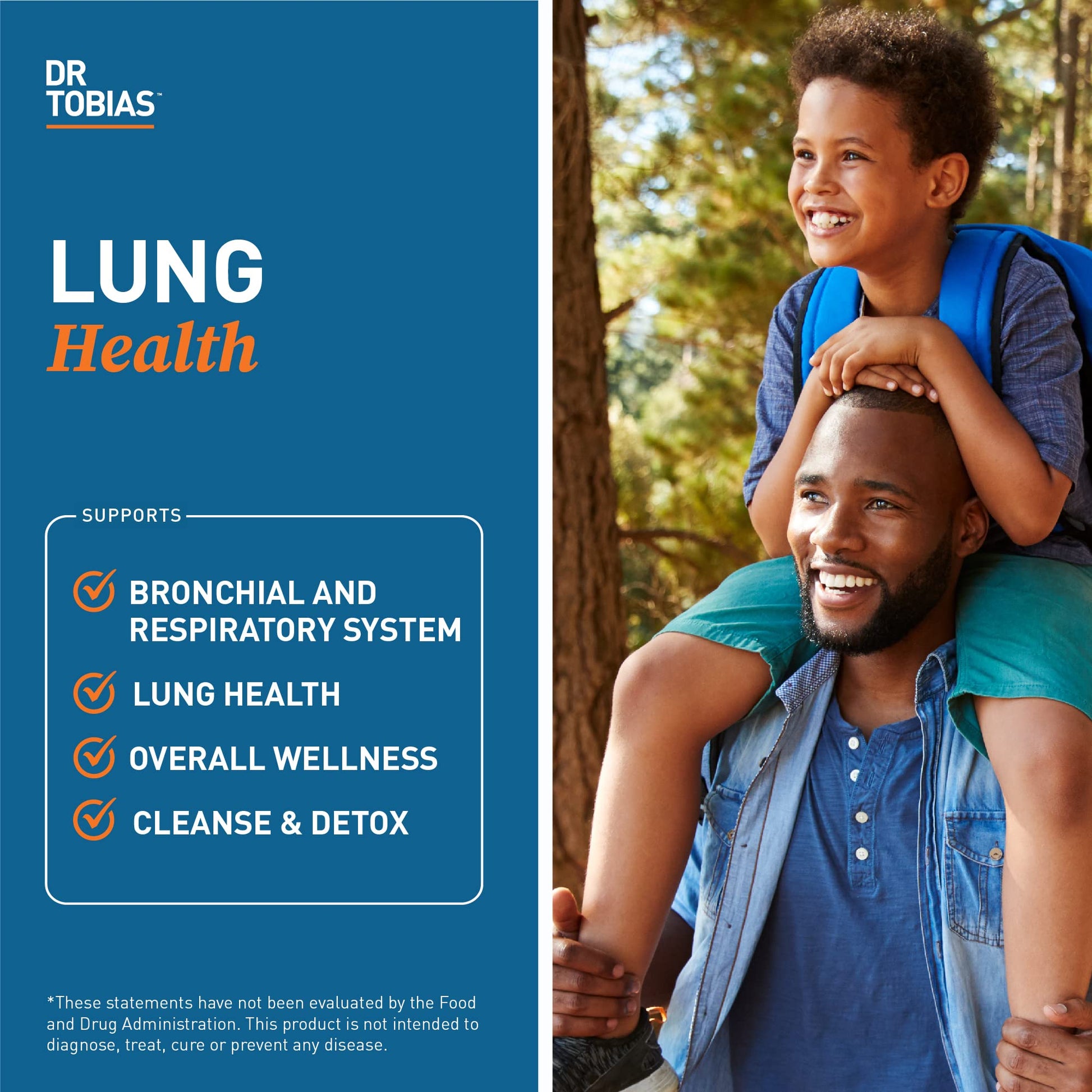 Dr. Tobias Lung Health, Lung Support Supplement with Vitamin C, Butterbur, Quercetin Dr. TobiasBuy Supplements Australia