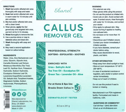 Ebanel Bundle of Callus Remover Gel and Antifungal Treatment Ebanel buy supplements Au