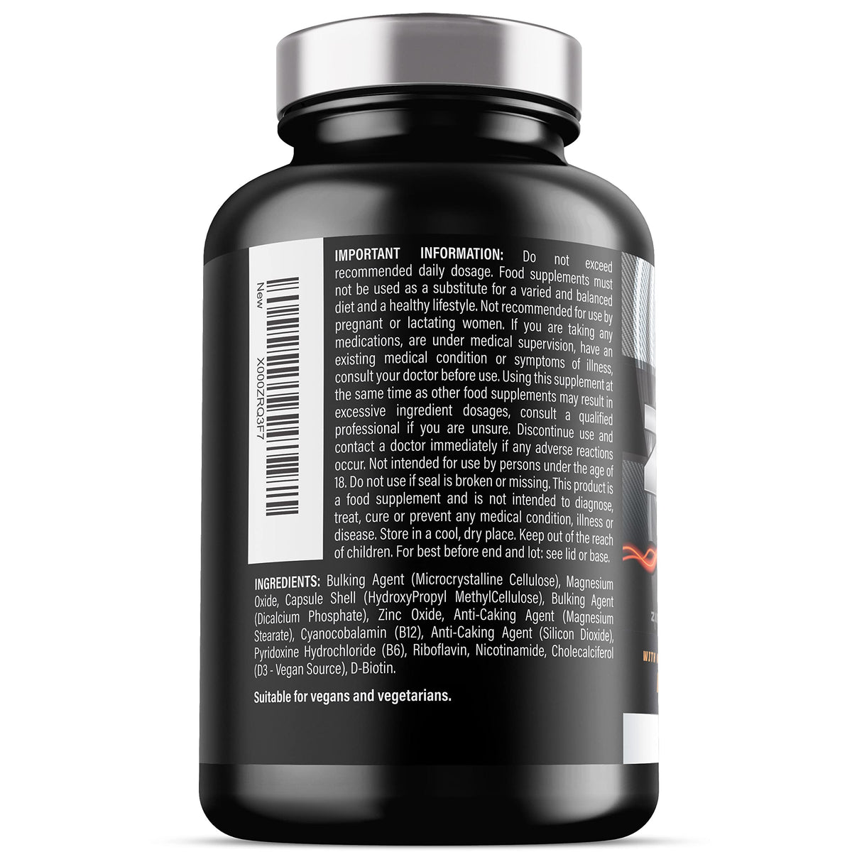ZM6 - High Strength Zinc Magnesium Supplement - Zinc and Magnesium Tablets Iron Labs NutritionBuy Supplements Australia