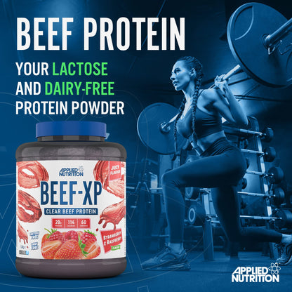 Applied Nutrition Beef XP - Clear Hydrolysed Beef Protein Isolate, Fruit Juice Style, Dairy Free Beef Protein Powder Applied NutritionBuy Supplements Australia