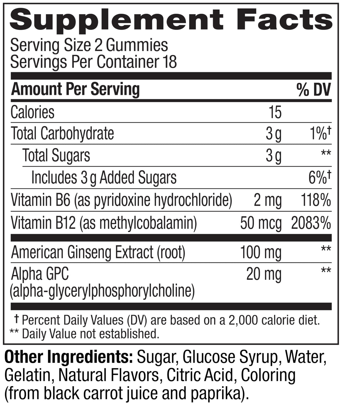OLLY Laser Focus Gummy, Ginseng, Alpha GPC, B Vitamins, Berry Tangerine Flavor - 36 Count OLLYBuy Supplements Australia