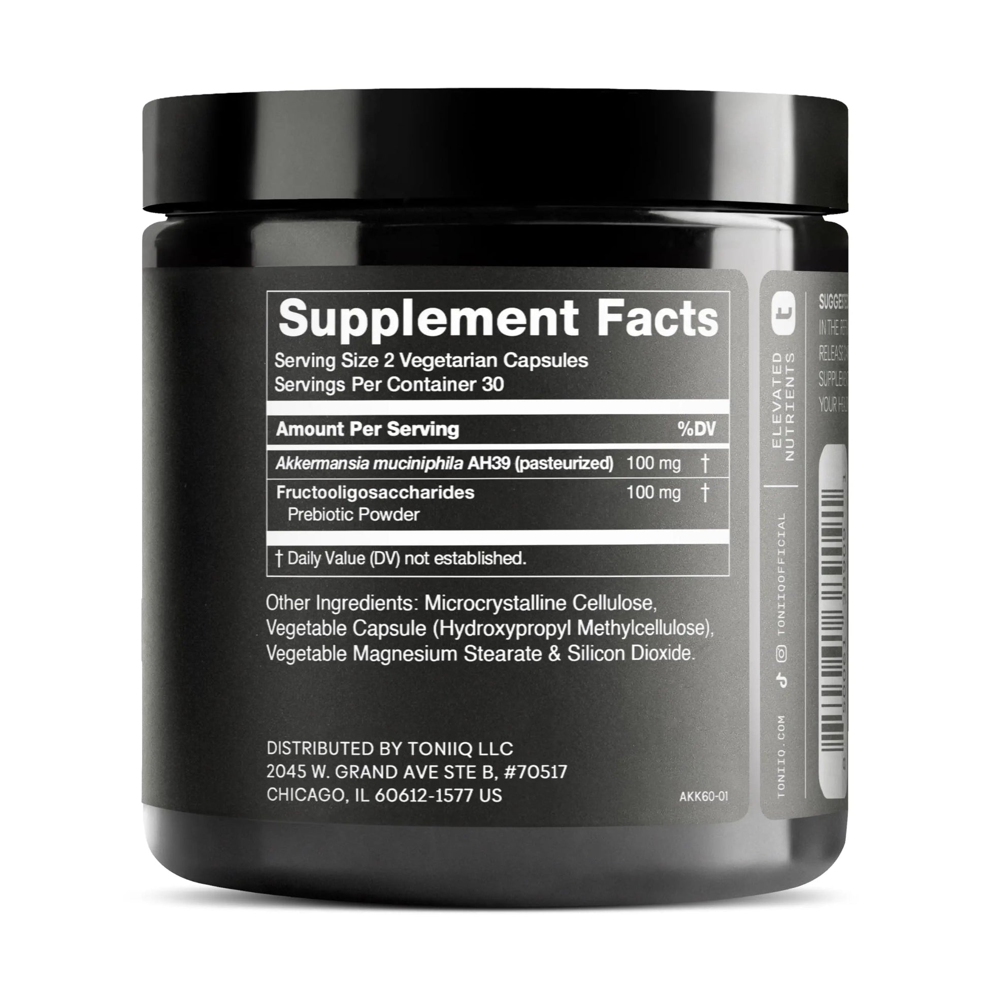Toniiq Akkermansia Probiotic – 10 Billion TFU – Supports Gut Health & GLP-1 Activity Toniiq buy supplements Au