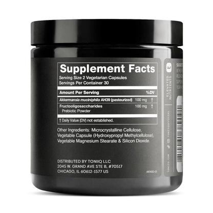 Toniiq Akkermansia Probiotic – 10 Billion TFU – Supports Gut Health & GLP-1 Activity Toniiq buy supplements Au