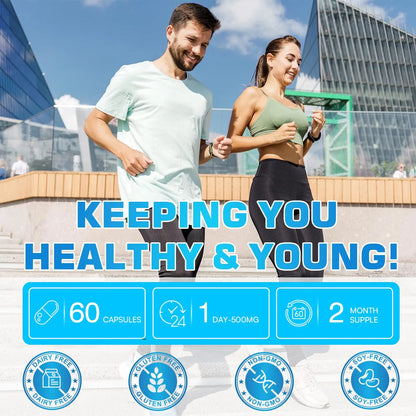 Kaumipor NMNH (Dihydronicotinamide Mononucleotide) NMN Alternative Supplement, 500 mg Per Serving NAD Supplement to Boost NAD+ Levels, for Anti Aging, Energy, Immunity, Focus, 60 Vegan Capsules KaumiporBuy Supplements Australia
