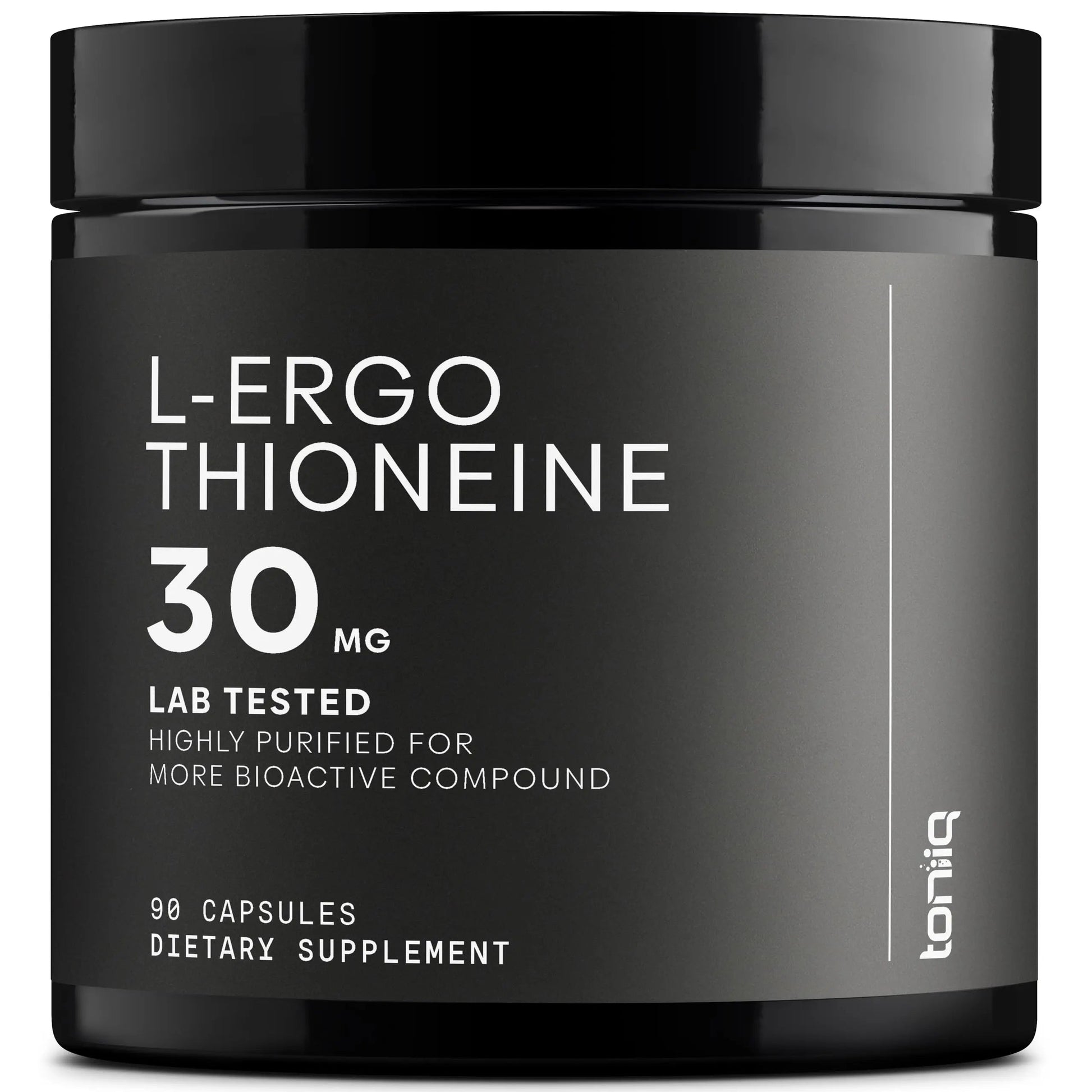 Ergothioneine with Clinically Studied MitoPrime® - High Potency 30mg with 98% Purity - Fermentation-Based L Ergothioneine Supplement - Longevity and Immune Support - Third-Party Tested, 90 Capsules Toniiq buy supplements Au