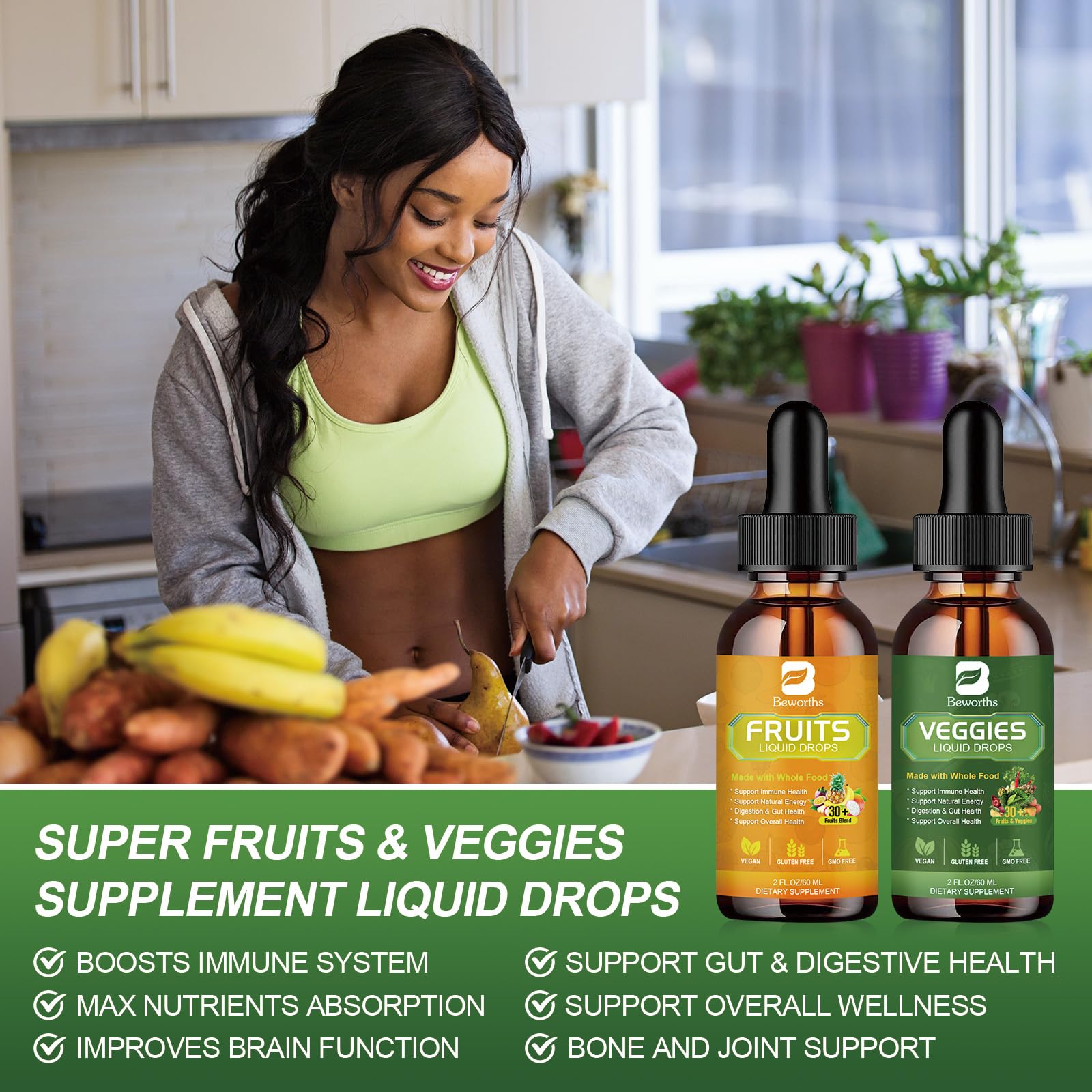 B BEWORTHS Fruits and Veggies Supplement - Balance of Natural Fruit and Vegetable B BEWORTHSBuy Supplements Australia