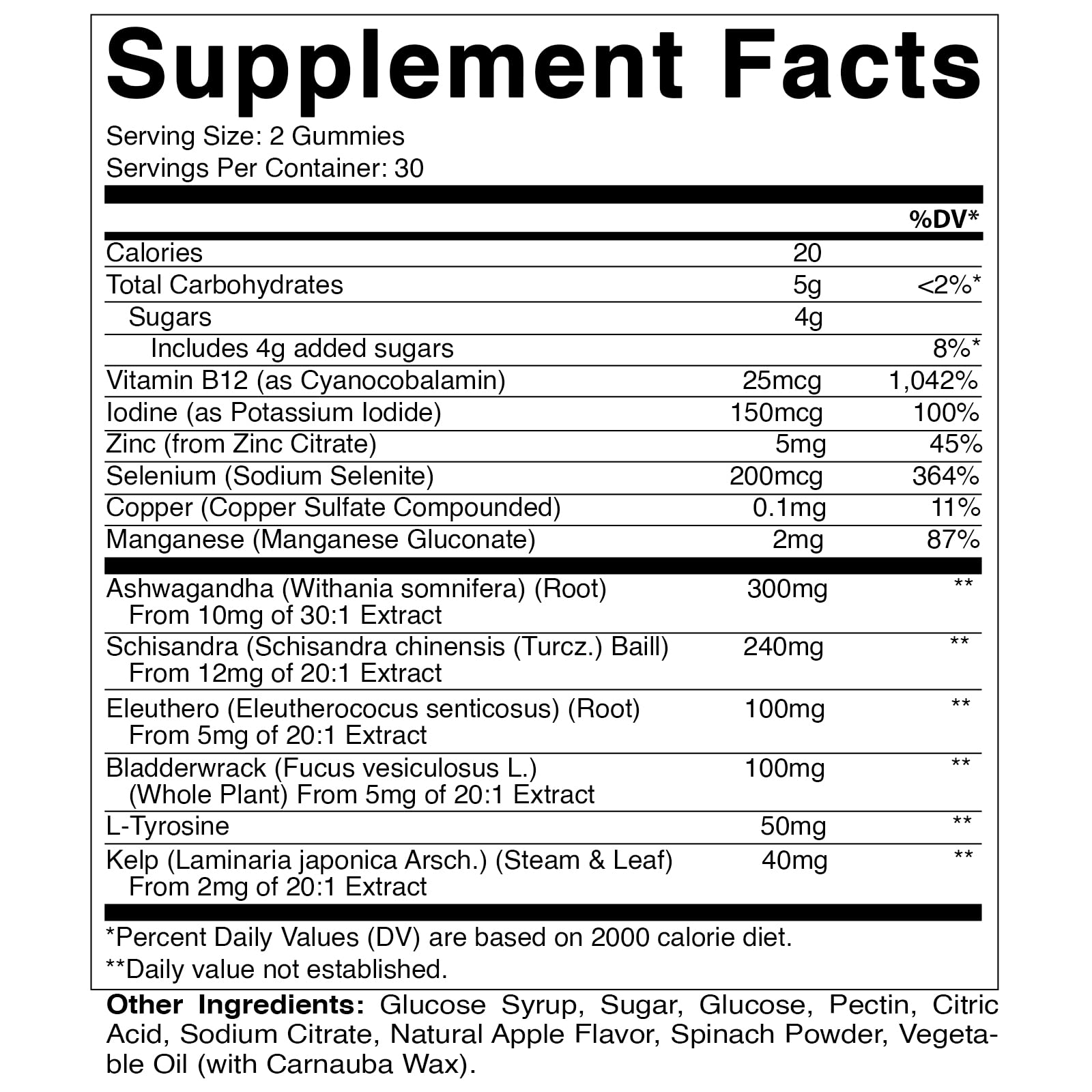 Vitamatic Vegan Thyroid Support Gummies with Iodine & Kelp - 60 Count - Improve Your VitamaticBuy Supplements Australia