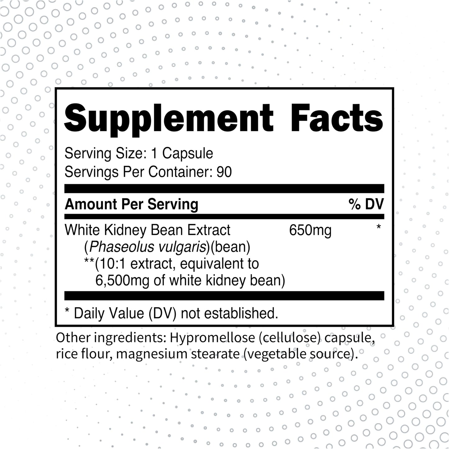 Type Zero Clean White Kidney Bean Capsules (6,500 MG Equivalent Per Serving, 90 Count) - Non-GMO, Gluten Free Type ZeroBuy Supplements Australia