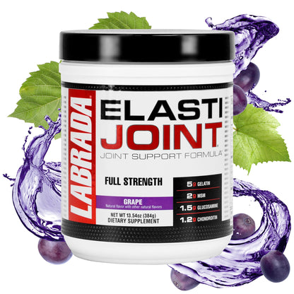 Labrada Nutrition Elastijoint, Grape - Glucosamine Joint Support Supplement Powder for Men & Women, Joint Relief & Bone Health Supplement with MSM, Glucosamine Chondroitin MSM - Gluten-Free Labrada buy supplements Au