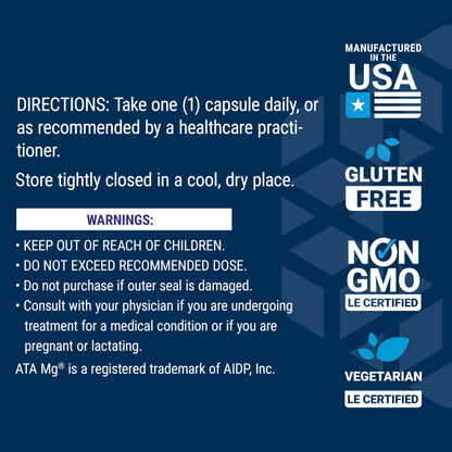 Life Extension Calm-Mag, Magnesium Acetyl taurinate, Daily Stress Management Formula, Supports Calmness and Relaxation, Gluten-Free, Non-GMO, Vegetarian, 30 Capsules Life ExtensionBuy Supplements Australia