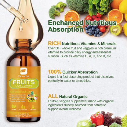 B BEWORTHS Fruits and Veggies Supplement - Balance of Natural Fruit and Vegetable B BEWORTHSBuy Supplements Australia