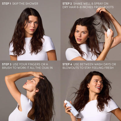 OUAI Super Dry Shampoo - Volumizing Dry Shampoo - Absorbs Oil, Dirt & Sweat - Blends Seamlessly into Hair with Zero Residue & Enriched with a Long-Lasting Scent - Cape Town (4.5 oz) OUAIBuy Supplements Australia
