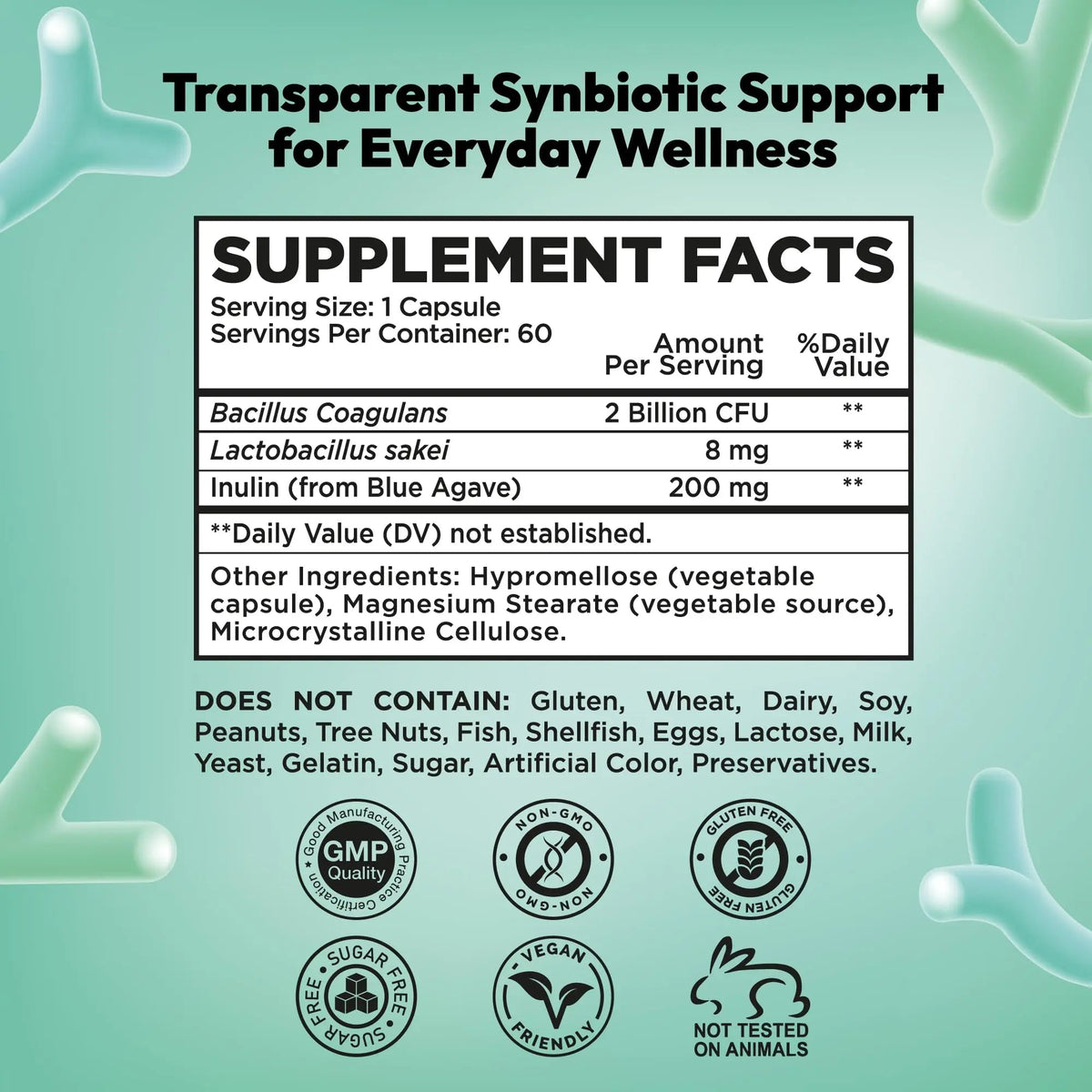 NutraPep Synbiotics Probiotic Prebiotic Postbiotic - Daily Gut Health Support with Pre Pro & Post Biotics for Men Women - Digestive & Immune Support Balance Synbiotic Supplement - Vegan Gluten Free NutraPepBuy Supplements Australia