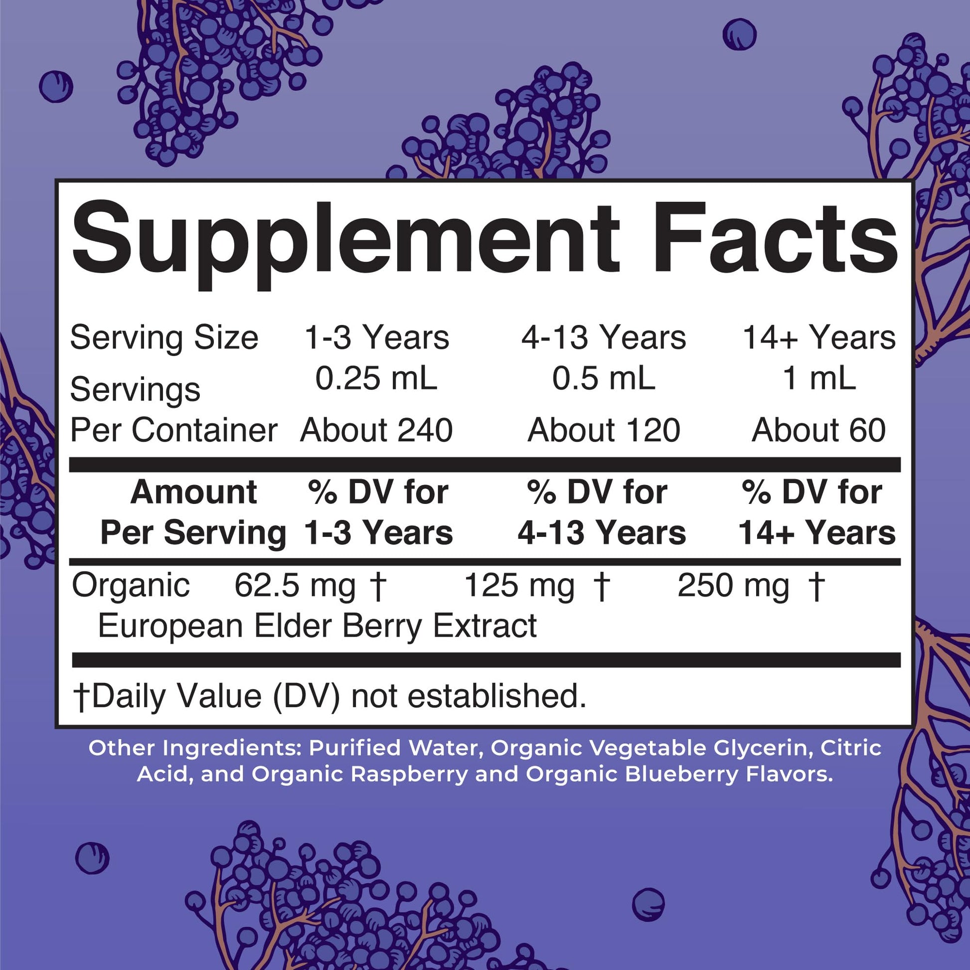 MaryRuth Organics Elderberry Syrup Extra Strength, USDA Organic Elderberry, Sugar Free Adults & Kids Immune Support Supplement for Ages 1+, Clean Label Project Verified®, Vegan, Gluten Free, 2 Fl Oz MARYRUTH'SBuy Supplements Australia