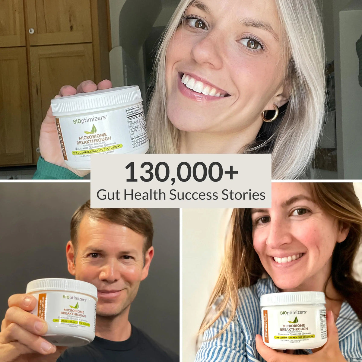 Microbiome Breakthrough™ Gut Support Powder – Vegetarian Vanilla – With Probiotics, Prebiotics, and IgY Max® – Source of L-Glutamine – Supports Digestive Comfort, Gas & Bloating Relief 30 Servings* BIOptimizers buy supplements Au