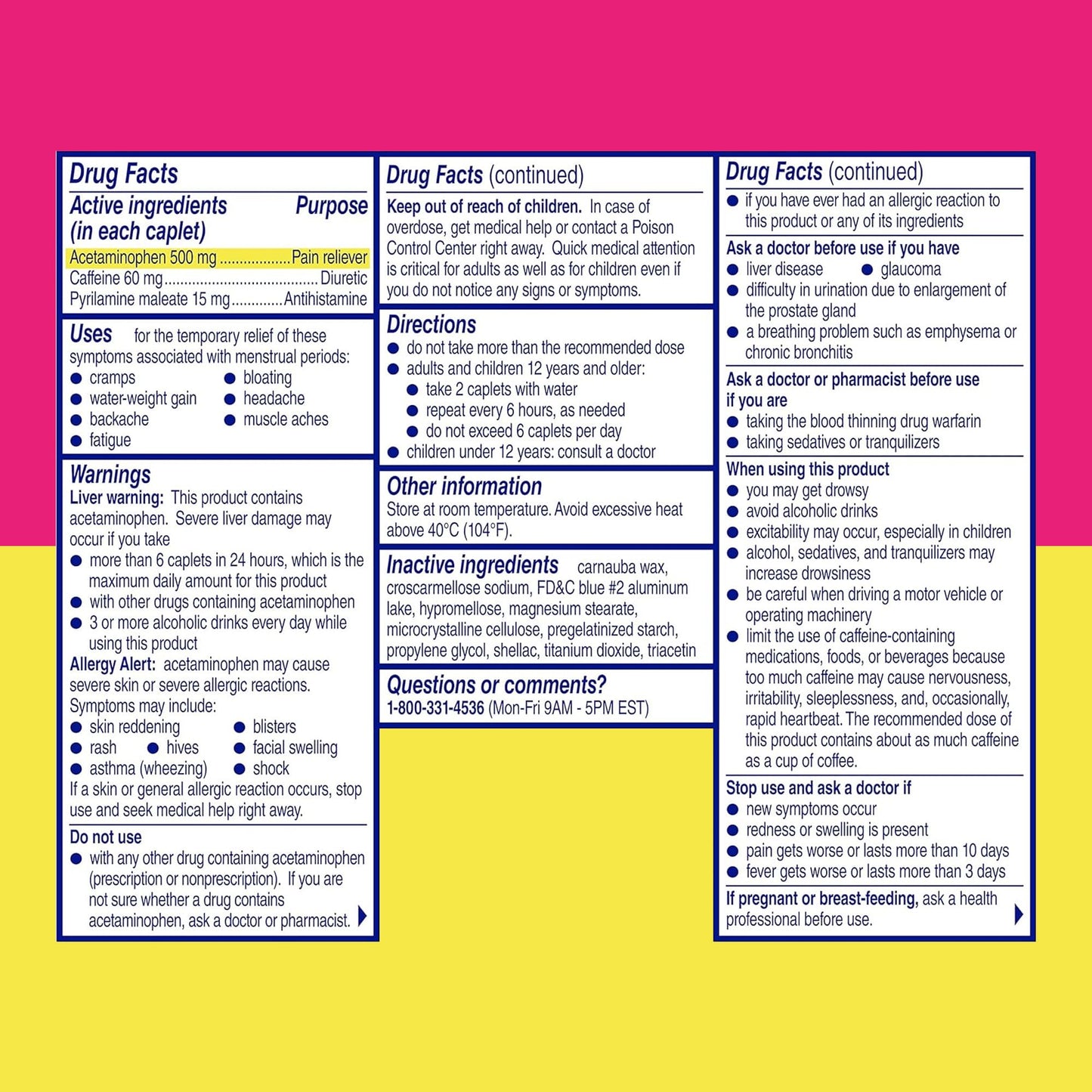 Midol Complete Menstrual Pain Relief Caplets, 40 Count - Provides Cramp, Headache, and Bloating Relief MidolBuy Supplements Australia