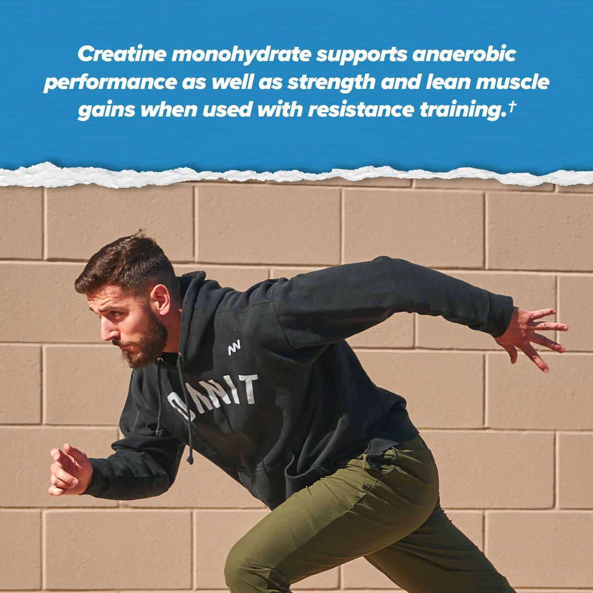 ONNIT Creatine Monohydrate Powder – Unflavored, 90-Serving Value Size – Supports Strength, Lean Muscle, and Brain Energy† – Keto Friendly, No Fillers, 90 Servings, 15.29 oz ONNITBuy Supplements Australia